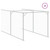 Dog House with Roof Anthracite 46.1"x400.4"x48.4" Galvanized Steel A949-3189062
