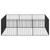 Dog Playpen Black Galvanized Steel Large Heavy Duty Dog Playpen A949-3209554