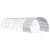 Chicken Coop Silver 472.44 x 118.11 x 78.74 in Galvanised Steel A949-3434700