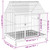 Dog Cage Black Galvanized steel Large Dog Cage Rectangular A949-172208