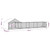 Chicken Coop with Roof and Yard 2 pcs Silver A949-3434659