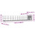 Aviary with Extension Silver 489.8"x79.9"x85" Steel A949-3214262