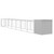 Dog House with Run Light Gray 43.3"x320.1"x43.3" Galvanized Steel A949-3189086