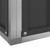 Aviary with Extension Silver 285.4"x120.9"x83.5" Steel A949-3214278