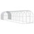 Chicken Coop Silver 393.70 x 78.74 x 78.74 in Galvanised Steel A949-3434684