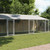 Dog Cage with Roof and Doors Gray 26.2'x6.6'x6.6'Galvanized Steel A949-3209565
