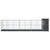 Aviary with Extension Silver 326.8"x79.9"x85" Steel A949-3214260
