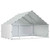 Chicken Coop with Roof Silver 118.11 x 78.74 x 74.80 in A949-42042521
