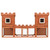 Outdoor Large Rabbit Hutch House Pet Cage Double House A949-170174