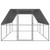 Outdoor Chicken Cage 9.8x19.7x6.6 Galvanized Steel A949-3154377