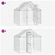 Bird Cage Silver 71.46 x 44.29 x 68.31 in A949-42036854