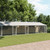 Dog Cage with Roof and Doors Gray 32.8'x6.6'x6.6'Galvanized Steel A949-3209566