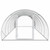 Chicken Coop Silver 314.96 x 59.06 x 39.37 in Galvanised Steel A949-3434668