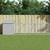 Dog House with Roof Light Gray 46.1"x400.4"x48.4" Galvanized Steel A949-3189067