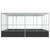 Aviary Silver 164.6"x163"x83.5" Steel A949-172588