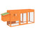 Chicken Coop Brown 80.3"x19.7"x33.1" Solid Wood Pine A949-172236
