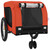 Pet Bike Trailer Orange and Black Oxford Fabric and Iron A949-94026