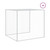 Chicken Cage with Roof Anthracite 158.7"x38.6"x35.4" Galvanized Steel A949-3189040