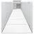 Chicken Cage Gray 354.3"x35.8"x39.4" Galvanized Steel A949-3106466