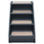 Folding 4-Step Dog Stairs Dark Gray A949-171172