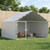 Chicken Coop with Roof Silver 78.74 x 78.74 x 59.06 in A949-42042520