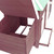 Chicken Coop with Nest Box Mocha 74.8"x28.3"x40.2" Solid Firwood A949-170982