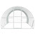 Chicken Coop Silver 236.22 x 118.11 x 78.74 in Galvanised Steel A949-3434697