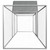 Chicken Coop 16.4'x3.3'x4.9'Galvanized Steel A949-144560