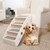 Folding Dog Stairs Cream 24.4"x15.7"x19.5 A949-170984