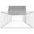 Chicken Coop 32.8'x6.6'x6.6'Galvanized Steel A949-144563