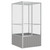 Bird Cage Gray 43.7"x42.1"x83.3" Galvanized Steel A949-171551