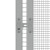 Bird Cage Gray 43.7"x42.1"x83.3" Galvanized Steel A949-171551