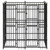 Outdoor Dog Kennel Steel 39.7 ft A949-3097937