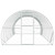 Chicken Coop Silver 314.96 x 118.11 x 78.74 in Galvanised Steel A949-3434698