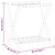 Luggage Rack Black 26.8"x15"x22.8" Bamboo A949-356366