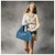 Discovery Journey Canvas Shoulder Bag with FREE Mini Umbrella F369-1194929157