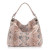 Color: NATURAL - Resort Snake Skin Print Handbag K290-44507052704017
