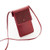 COLORS: WINE RED - Multi Mini Transparent Phone And Credit Card Holder Cross Body Bag K290-13626949828643
