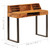 Desk 43.3"x19.7"x37" Solid Acacia Wood and Steel A949-247964
