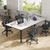 8 Feet Conference Room Table Large Meeting Table Seats up to 10 People-White - Color: White D681-CB10813DK+