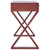 Computer Desk Brown 45.3x18.5x30.3" Solid Mahogany Wood A949-337082
