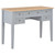 Writing Desk Gray 43.1"x17.7"x30.5" Wood A949-280070
