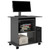 Computer Desk High Gloss Gray 31.5"x19.7"x29.5" Engineered Wood A949-802902