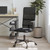 Office Chair Black Mesh Fabric and Faux Leather A949-353013