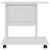 Computer Desk White 31.5"x19.7"x29.5" Engineered Wood A949-802894