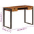 Desk 43.3"x21.7"x30.7" Solid Acacia Wood and Steel A949-247963