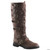Distressed boots-brwn sz 8-9 M680-HAG110BNSM