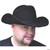 Cowboy hat black felt sml N274-MR01GA09SM