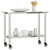 Kitchen Work Table with Wheels 43.3"x21.7"x33.5" Stainless Steel A949-376464