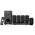 Supersonic 5.1 Channel DVD Home Theater System with Karaoke Function D970-SC-38HT